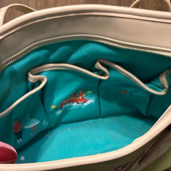 Spartina 449 Tennessee Tote in Green and Tan - Picture 5 of 6